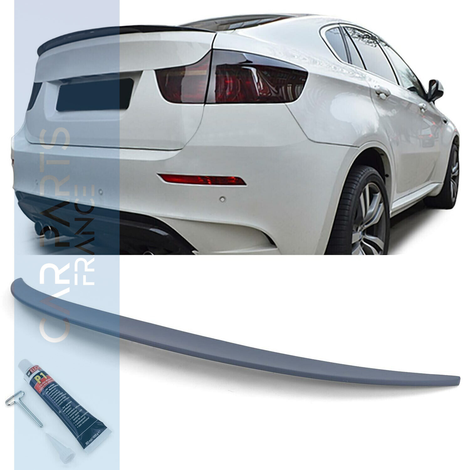 Becquet arrière Sport Look pour BMW X6 E71 2008-2015
