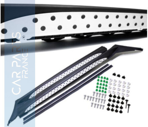 Marchepieds en aluminium look Pack M Performance pour BMW X3 E83