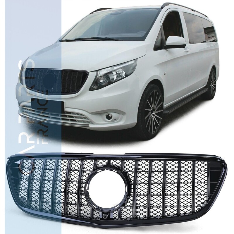 Calandre / Grille Look AMG pour Mercedes Classe V Vito W447 2014 - 2019