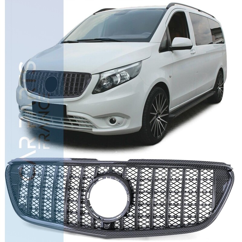 Calandre / Grille Look AMG pour Mercedes Classe V Vito W447 2014 - 2019
