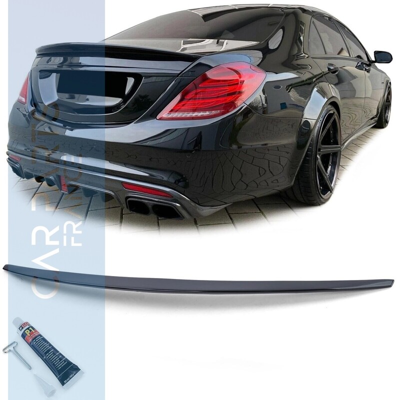 Becquet / Aileron / Lame de coffre Sport Look pour Mercedes Classe S W222 à partir de 2013