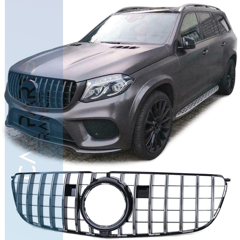 Calandre / Grille Look AMG / Panamericana pour Mercedes GLS X166 2015 - 2019