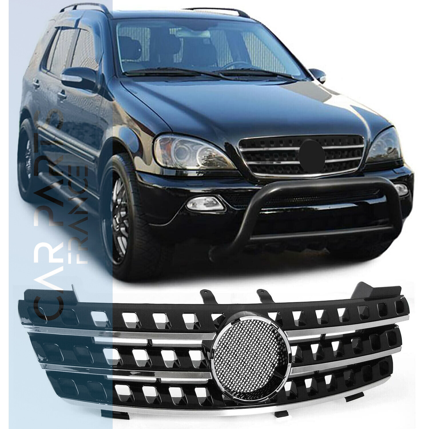 Calandre / Grille Look AMG pour Mercedes Classe M ML W164 2005 - 2008