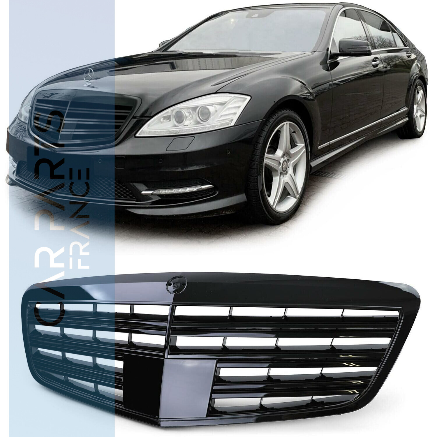 Calandre / Grille Look AMG pour Mercedes Classe S W221 2009 - 2013