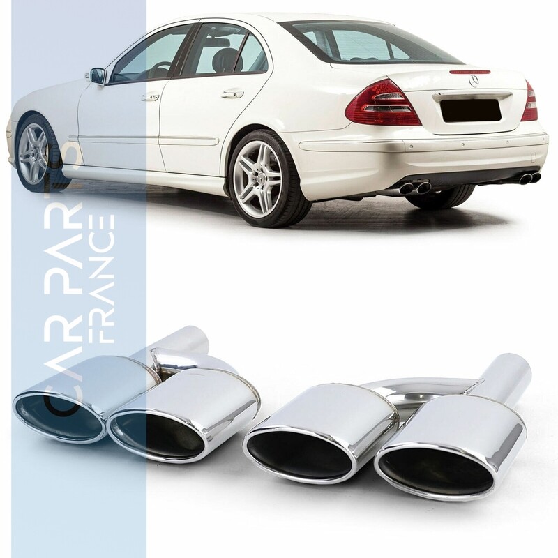 Sorties d'échappement pour Mercedes W204 W211 W212 W164 W166 W221 R230