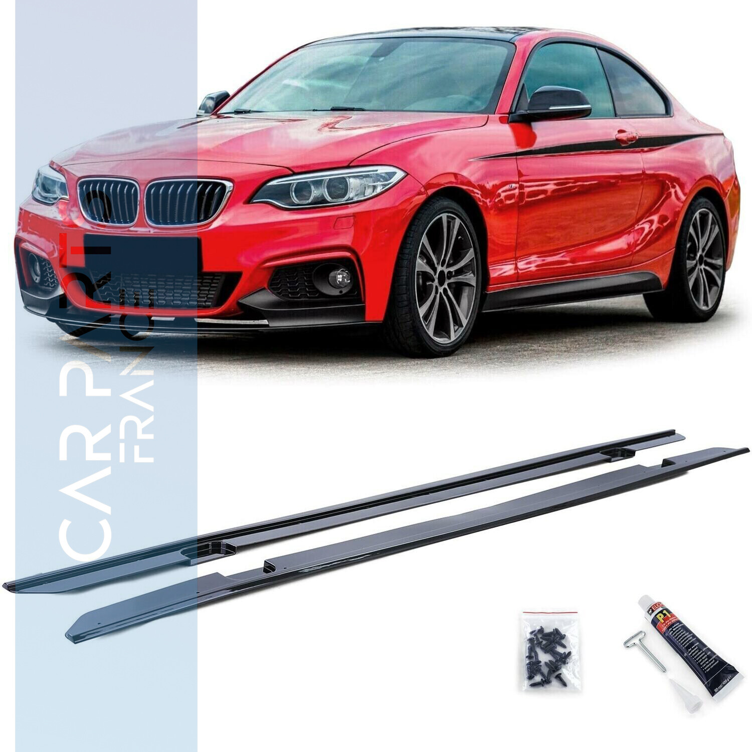 Bas de caisse / jupes latérales  pour BMW Série 2 F22 F23 à partir de 2013