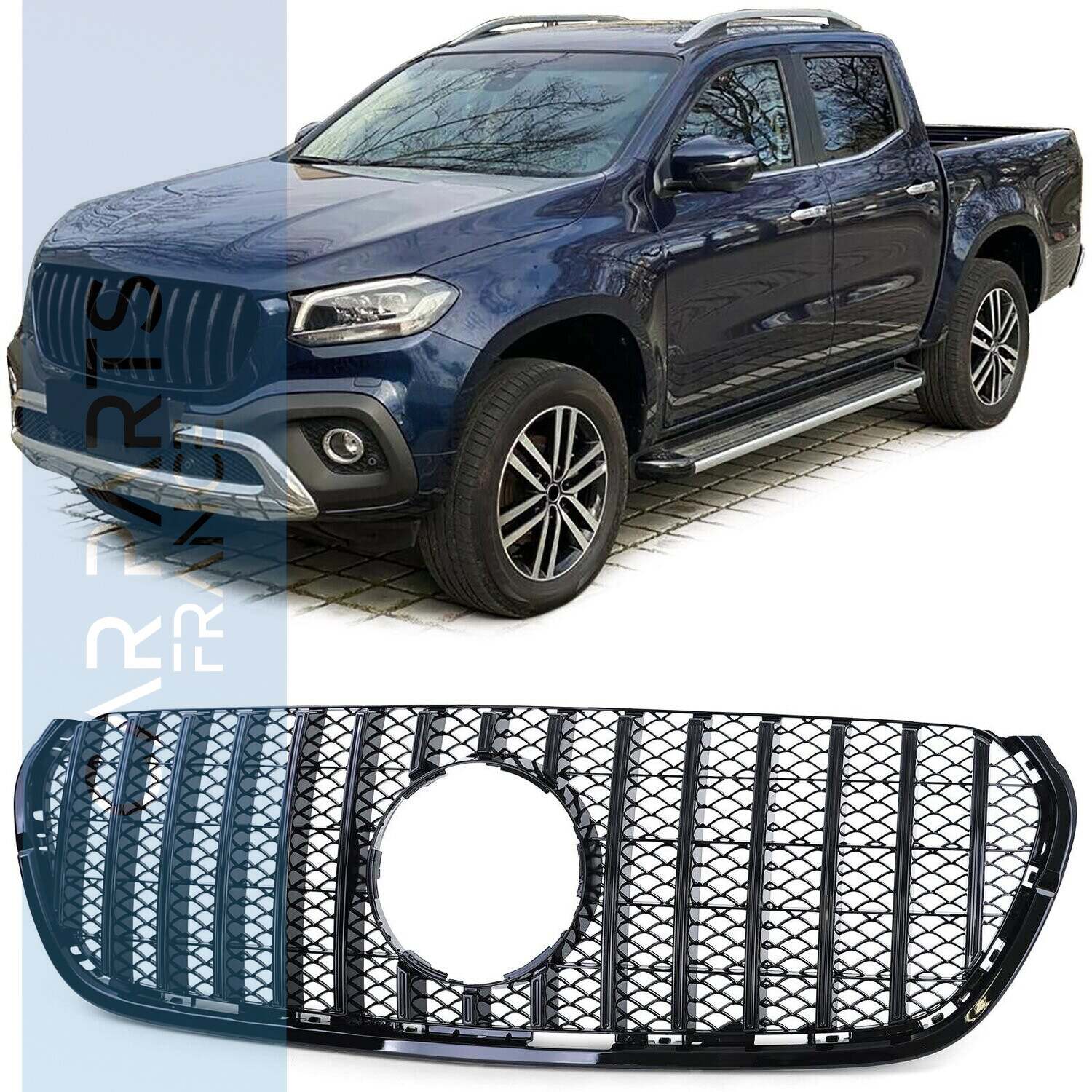 Calandre / Grille Look AMG pour Mercedes Classe X W470 2017 - 2021