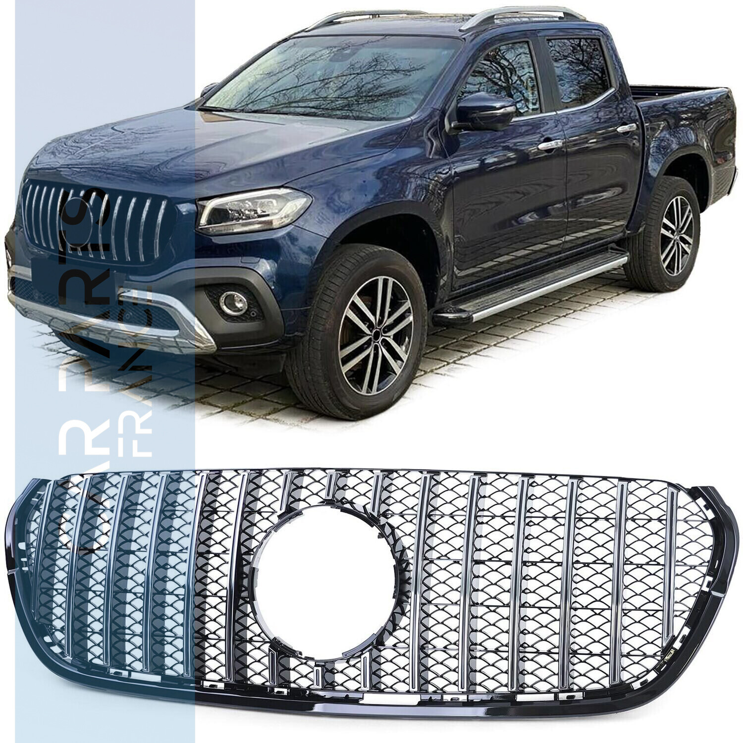 Calandre / Grille Look AMG pour Mercedes Classe X W470 2017 - 2021