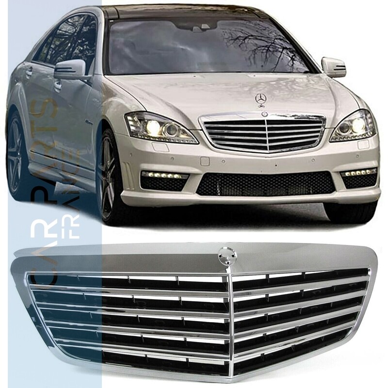 Calandre / Grille Look AMG pour Mercedes Classe S W221 2009 - 2013