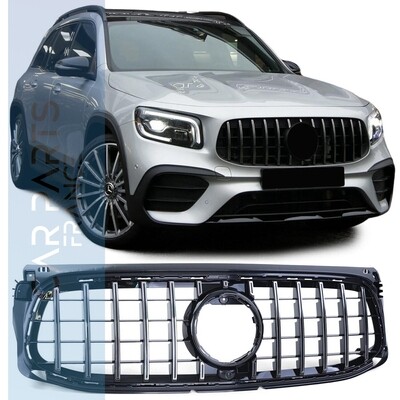 Calandre / Grille​ Panamericana pour Mercedes GLB X247 avec pack AMG à partir de 2019