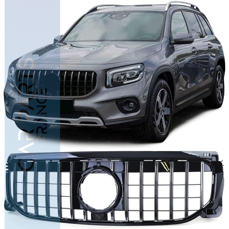 Calandre / Grille​ Panamericana pour Mercedes GLB X247 sans pack AMG à partir de 2019