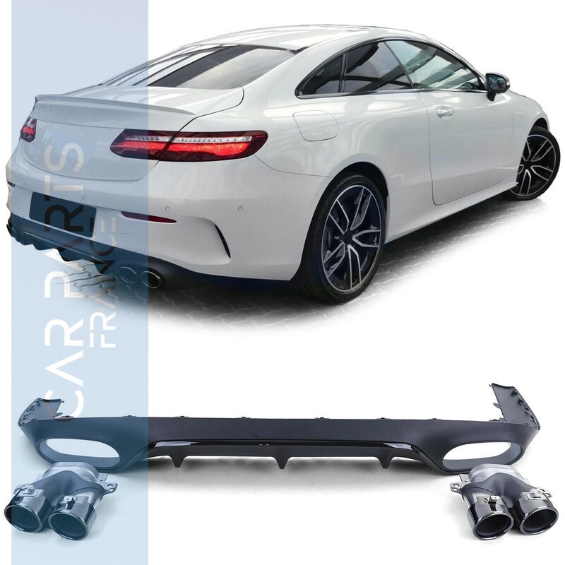 Diffuseur de pare- choc arrière Look AMG pour Mercedes Classe S W222 2013-2017