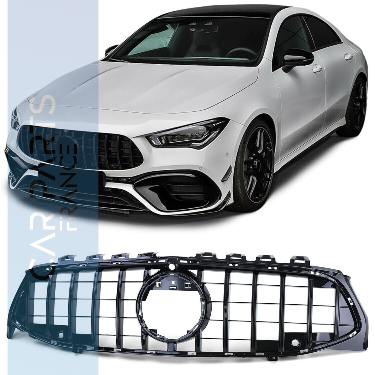 Calandre / Grille Look AMG / Panamericana pour Mercedes CLA C118 à partir de 2019