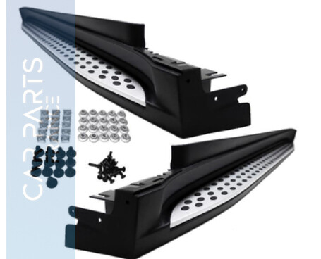 Marchepieds en aluminium look AMG pour Mercedes ML W164