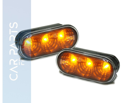 Paire de clignotants latéraux à LED pour Volkswagen Golf 3 4 Vento Bora Passat