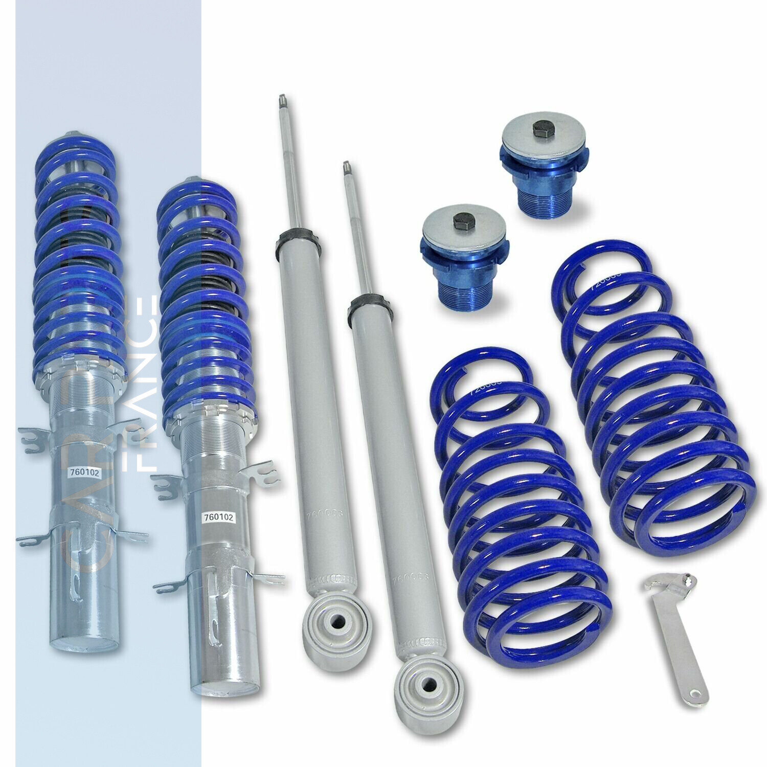 Combinés filetés / Coilovers BlueLine pour Volkswagen New Beetle 1998 - 2010