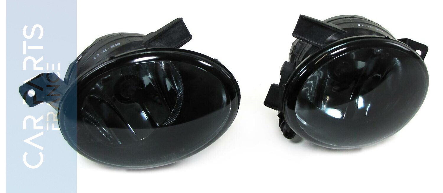 Paire de feux antibrouillard noir fumé pour Golf 6 VI Caddy Jetta Tiguan Touran