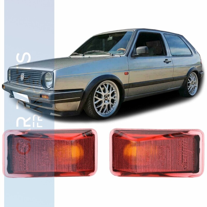 Paire de clignotants latéraux pour Audi 80 / V8 / A6 / 90 / 100 / 200 + Volkswagen Golf / Jetta / Polo / Scirocco / Corrado + Porsche 944 / 911 / 959 / 964 / 968 / 993 / 924 / 944 Paire de clignotants latéraux pour Audi 80 / V8 / A6 / 90 / 100 / 200 + Volkswagen Golf / Jetta / Polo / Scirocco / Corrado + Porsche 944 / 911 / 959 / 964 / 968 / 993 / 924 / 944