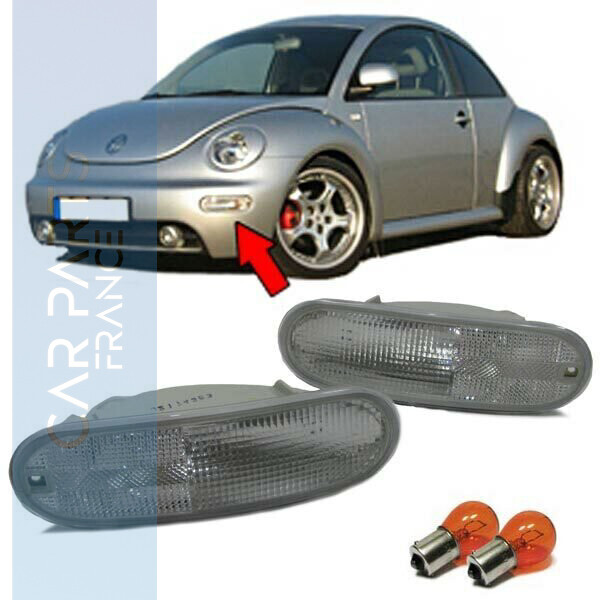 Paire de clignotants pour Volkswagen New Beetle 1998 - 2005