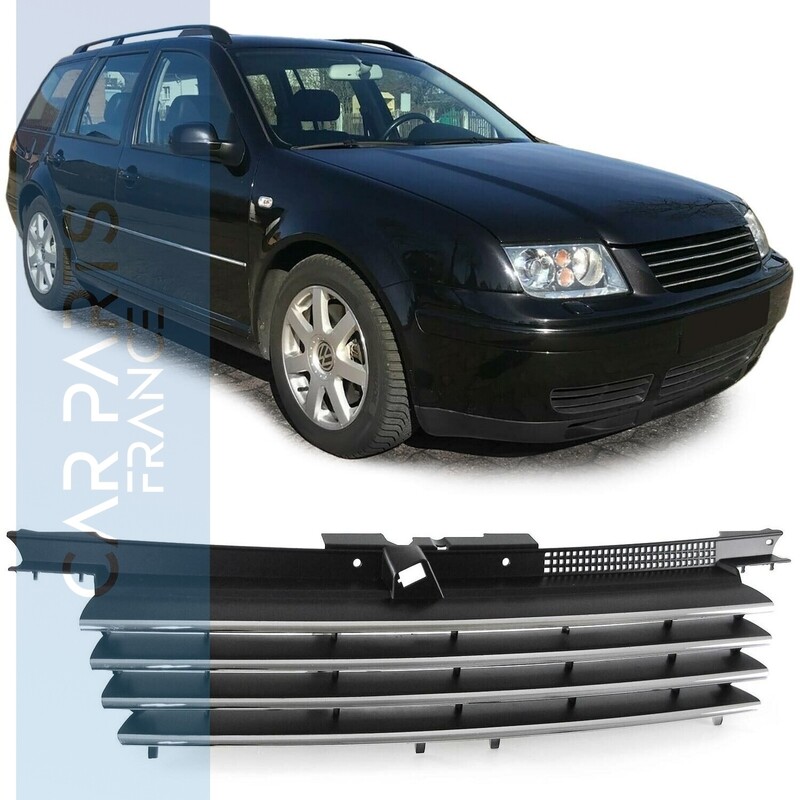 Calandre / Grille noir et chrome pour Volkswagen Bora 1998 - 2005