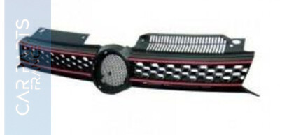 Calandre / Grille en nid d'abeille Look GTI/GT pour Volkswagen Golf 6