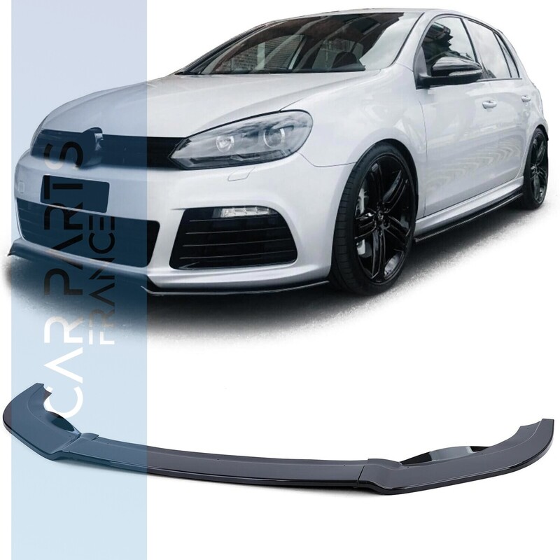 Lèvre / spoiler / Splitter / lame de pare choc avant pour Volkswagen Golf 6 2009 - 2012