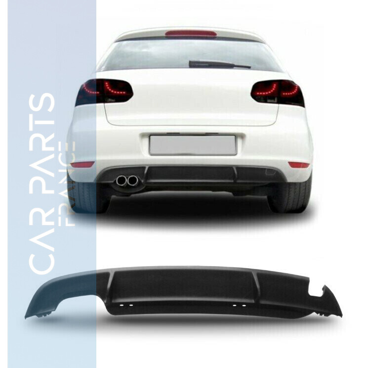 Diffuseur / spoiler / rajout de pare choc arrière Look GTI  pour VW Golf 6