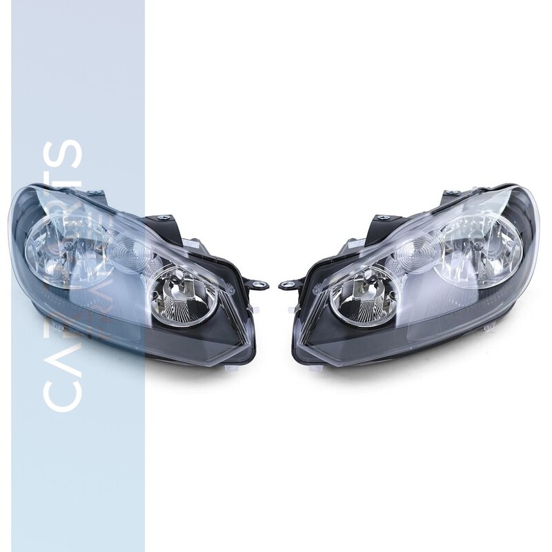 Paire de phares avant pour Volkswagen Golf 6 2008 - 2014