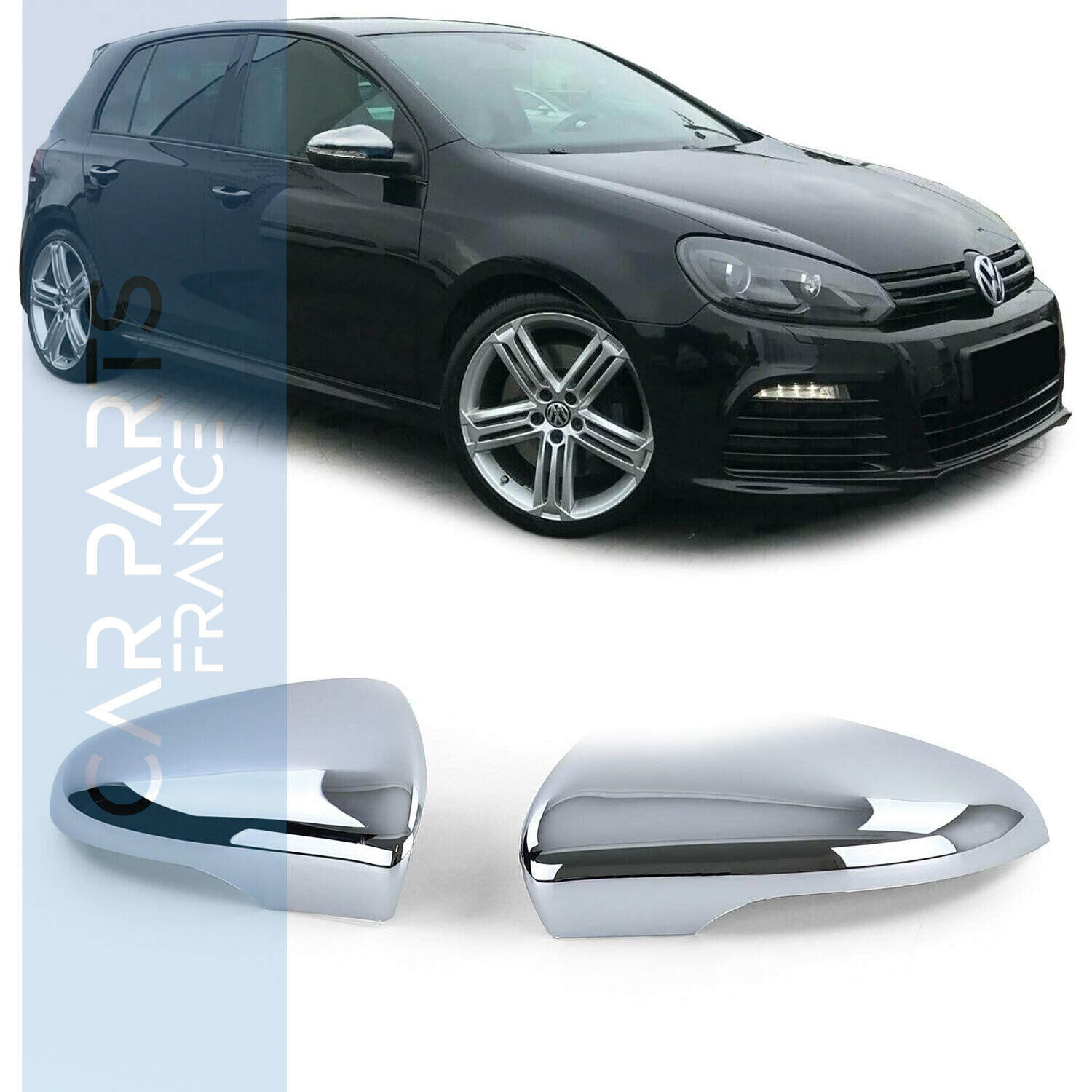 Coques de rétroviseur pour Volkswagen Golf 6 5K1 2008 - 2012