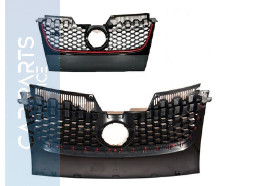 Calandre / Grille en nid d'abeille Look GTI / GT pour Volkswagen Golf 5