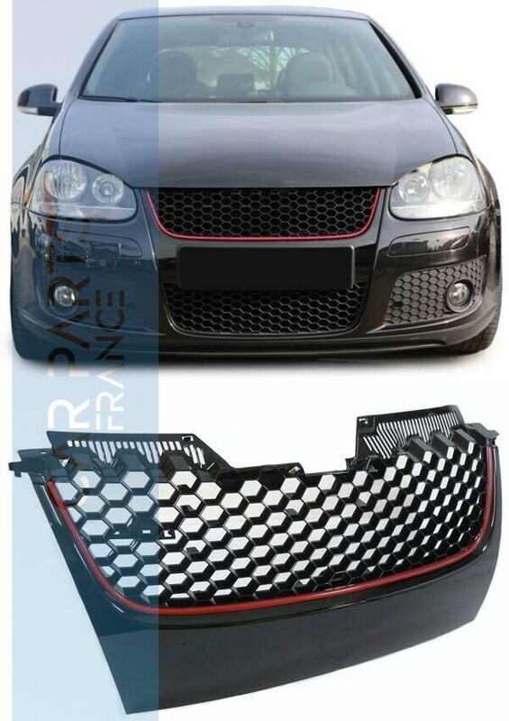 Calandre / Grille Look GTI pour Volkswagen Golf 5 à partir de 2003