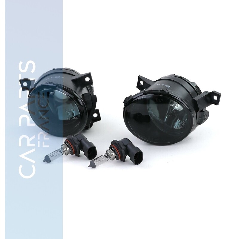 Paire de feux antibrouillard noir fumé pour Volkswagen Golf 5 GTI Scirocco