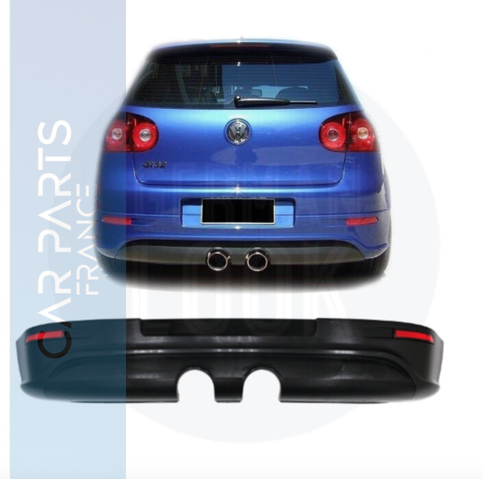Diffuseur de pare-chocs arrière Look R32 pour Volkswagen Golf 5