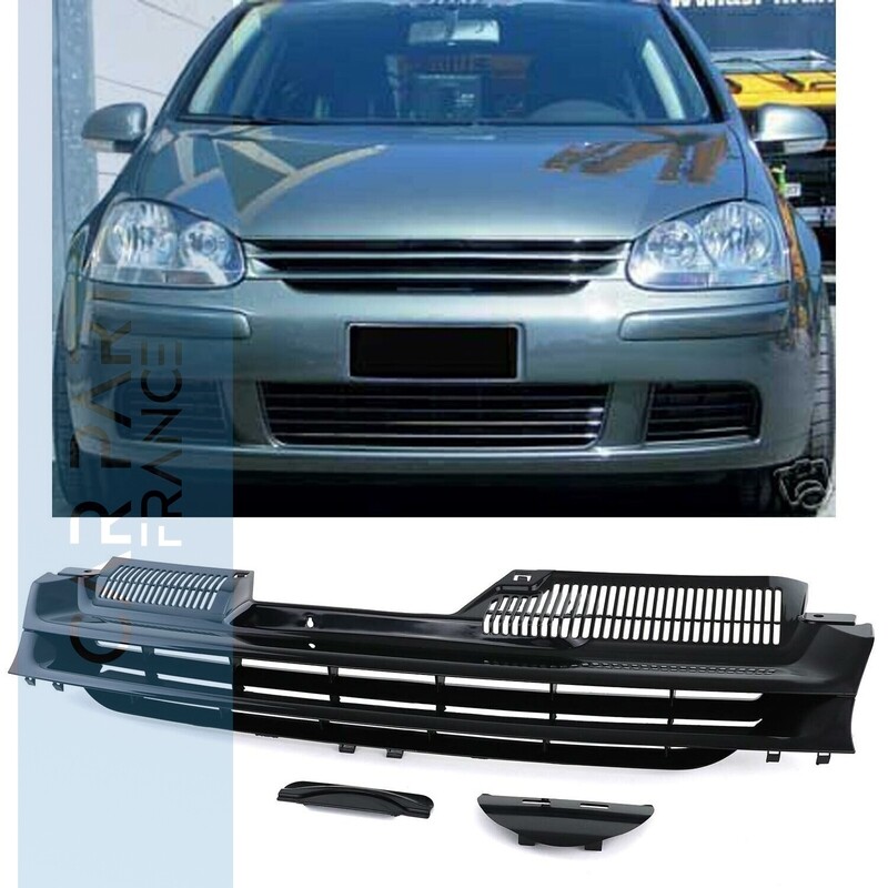 Calandre / Grille Sport noir pour Volkswagen Golf 5 2003 - 2008