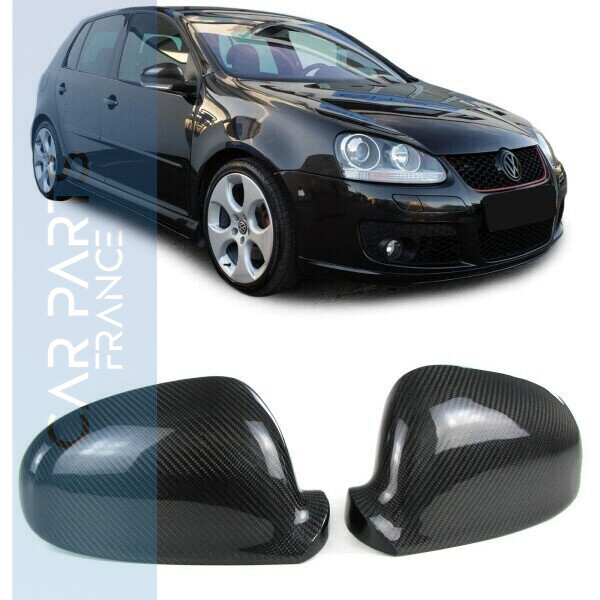 Coques de rétroviseur Sport Look pour Volkswagen Golf 5 2003 - 2008