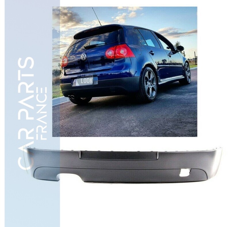 Diffuseur de pare choc arrière Sport Look GTI / GT pour Volkswagen Golf 5