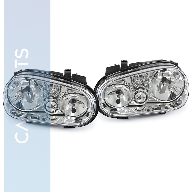 Paire de phares avant pour Volkswagen Golf 4 1997 - 2003