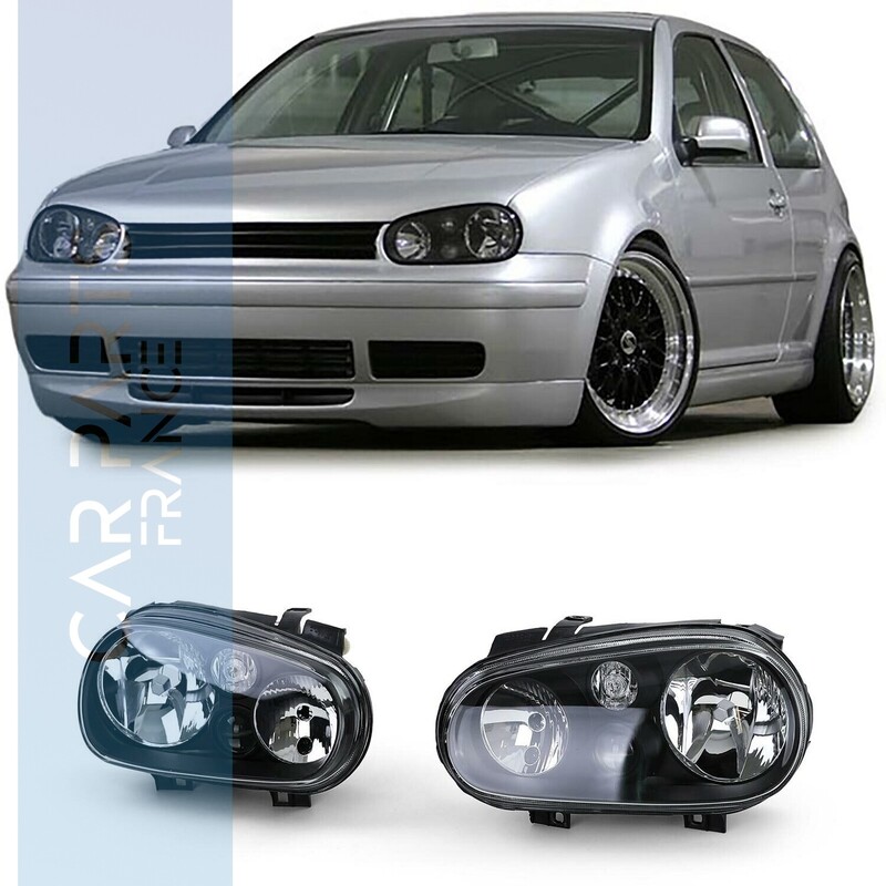 Paire de phares avant pour Volkswagen Golf 4 1997 - 2003