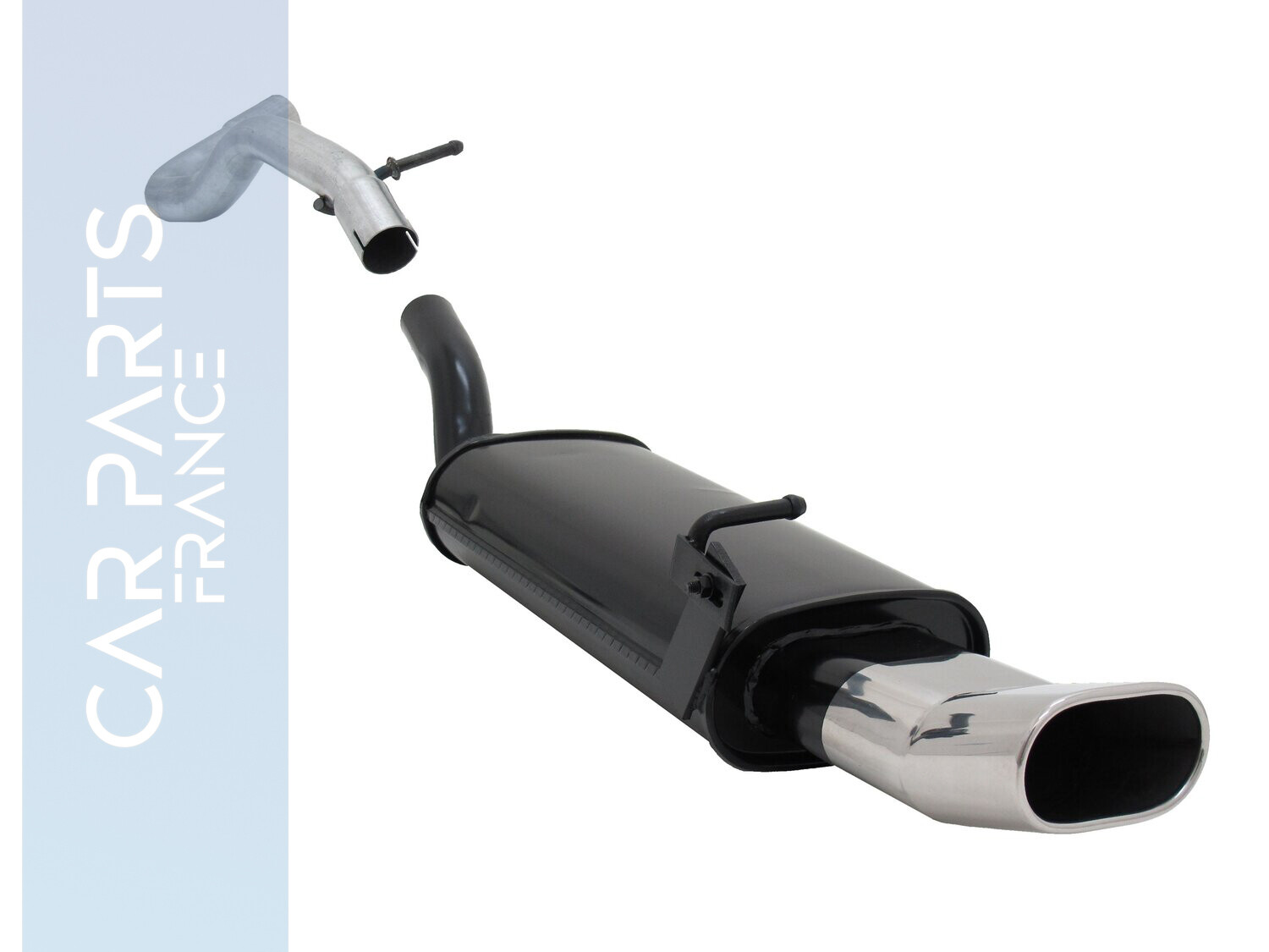 Silencieux / Pot d'échappement pour Audi A3 8L + VW Golf 4 + Beetle