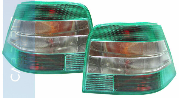 Paire de feux arrière verts pour Volkswagen Golf 4 1997 - 2003