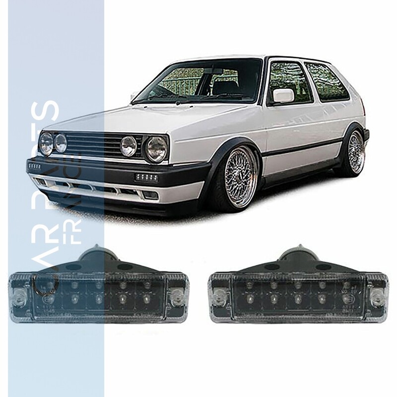 Paire de clignotants à LED pour Volkswagen Golf 1 Golf 2