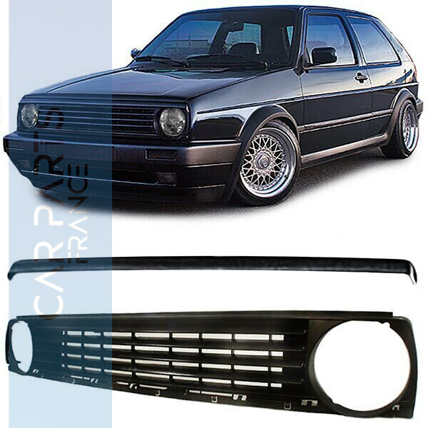 Calandre / Grille noir pour Volkswagen Golf 2 19E 1983 - 1991