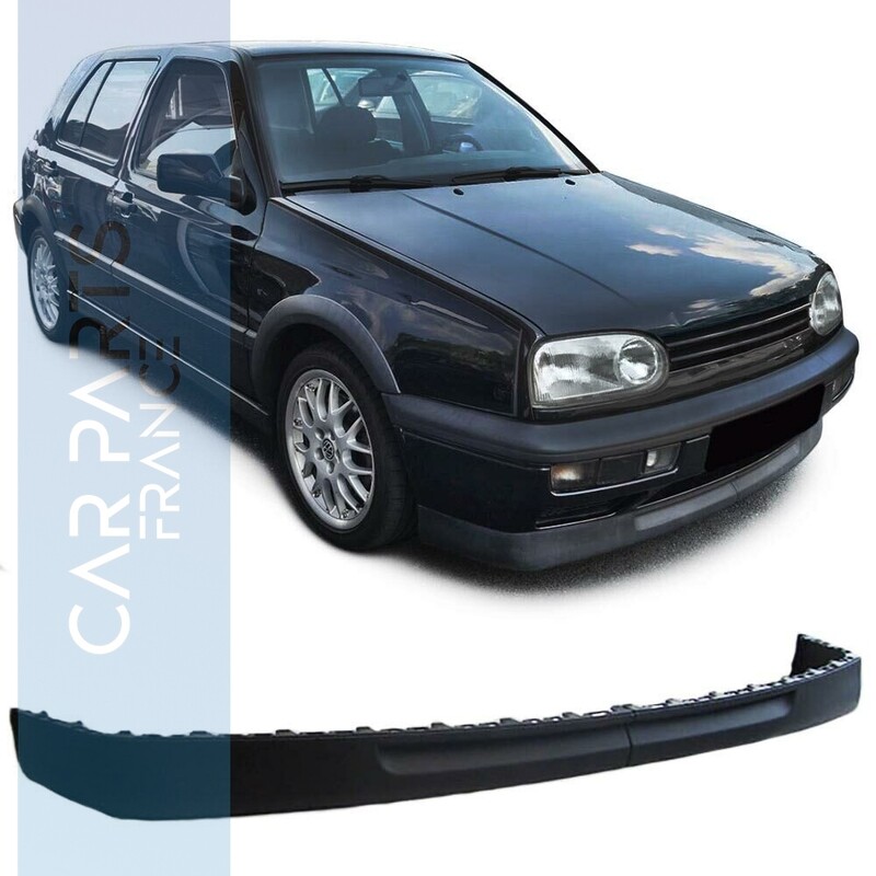 Lèvre / spoiler / Splitter / lame de pare choc avant pour Golf 3 1991 - 1997 Lèvre / spoiler / Splitter / lame de pare choc avant pour Golf 3 1991 - 1997