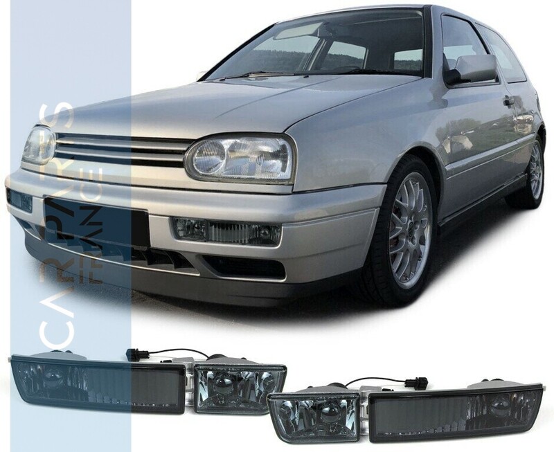 Paire de feux antibrouillard pour Volkswagen Golf 3 1991 - 1997