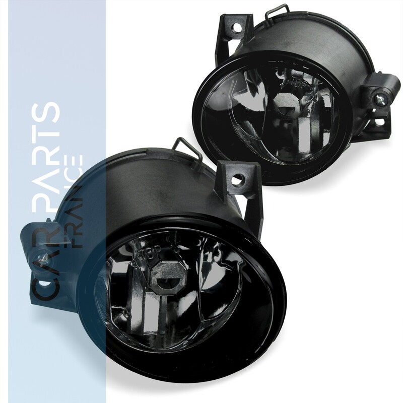 Paire de feux antibrouillard pour Volkswagen Fox + Polo 9N + Seat Altea + Altea XL + Ibiza + Leon + Toledo