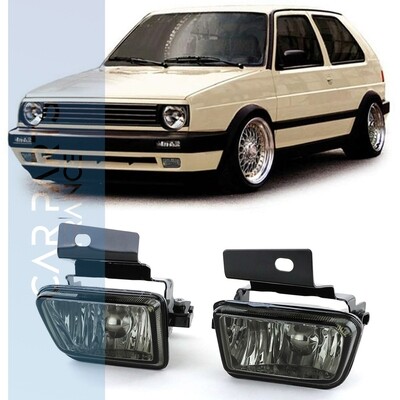 Paire de feux antibrouillard pour Volkswagen Golf 2 GL