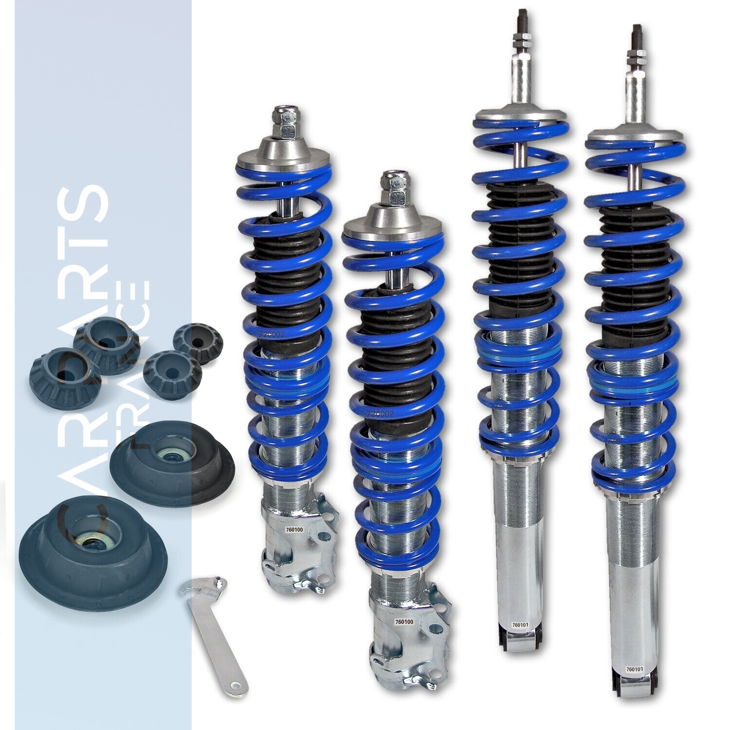 Kits combinés filetés / Coilovers BlueLine pour Volkswagen Golf 3 + Vento 1991 - 1997