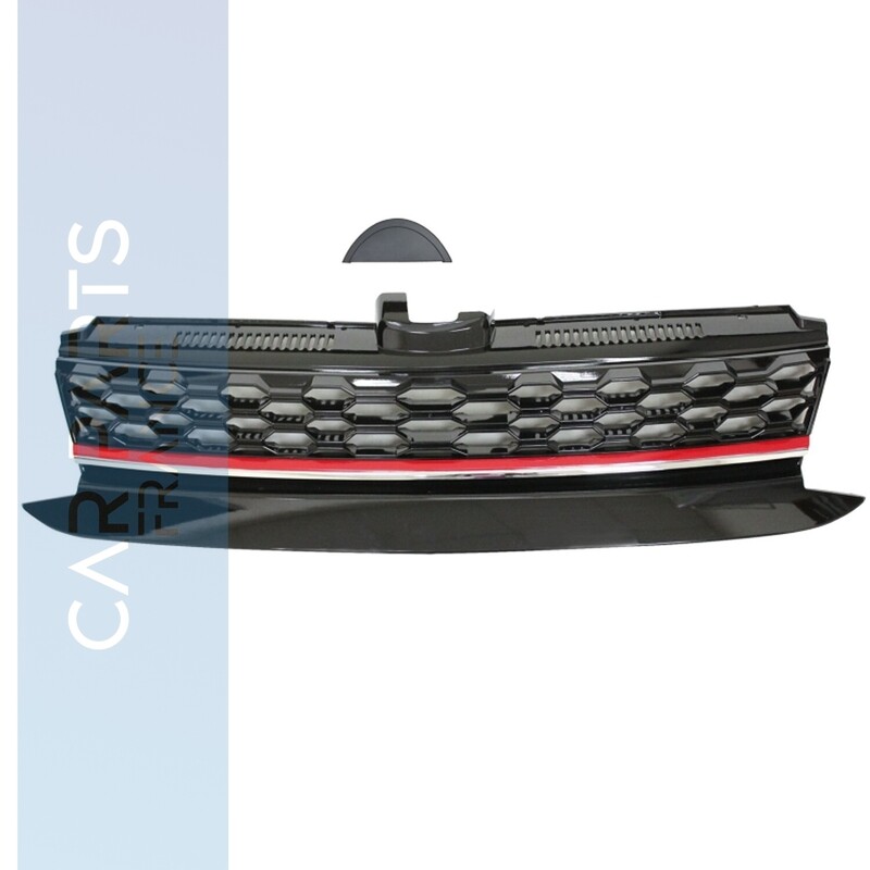 Calandre / Grille en nid d'abeille Sport Look pour Volkswagen Golf 7 à partir de 2017