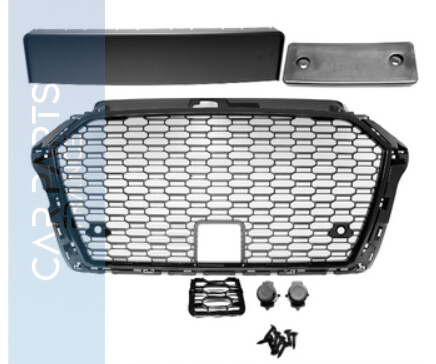 Calandre / Grille en nid d'abeille Look RS3 pour Audi A3 8V