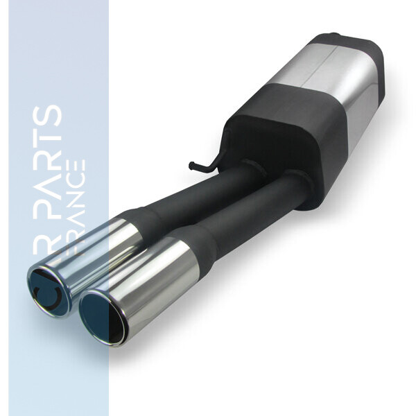 Silencieux / Pot d'échappement sport inox pour Audi A4 B5 1994 - 2001